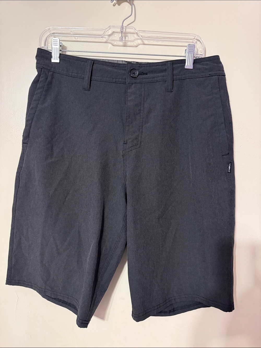 O'Neill Black Flat Front Men's Shorts